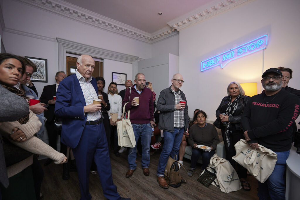 Help Me Stop, Fitzrovia, London